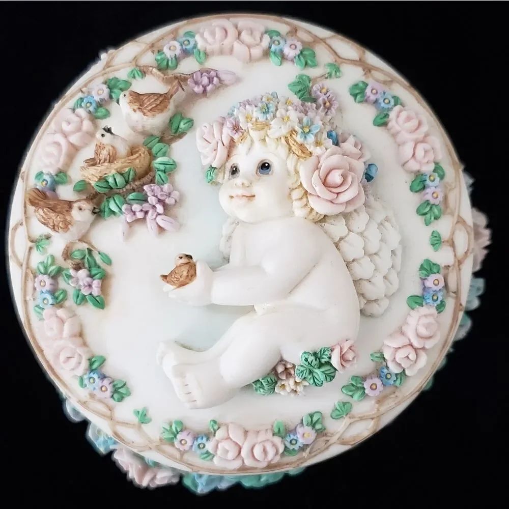 Dreamsicles Music Trinket Box Hamilton Collection 1996 - Picture 1 of 7